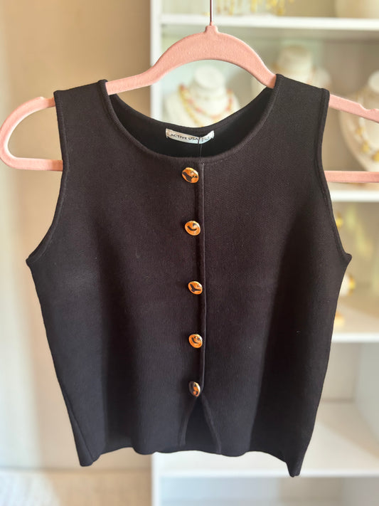 “Black blouse”