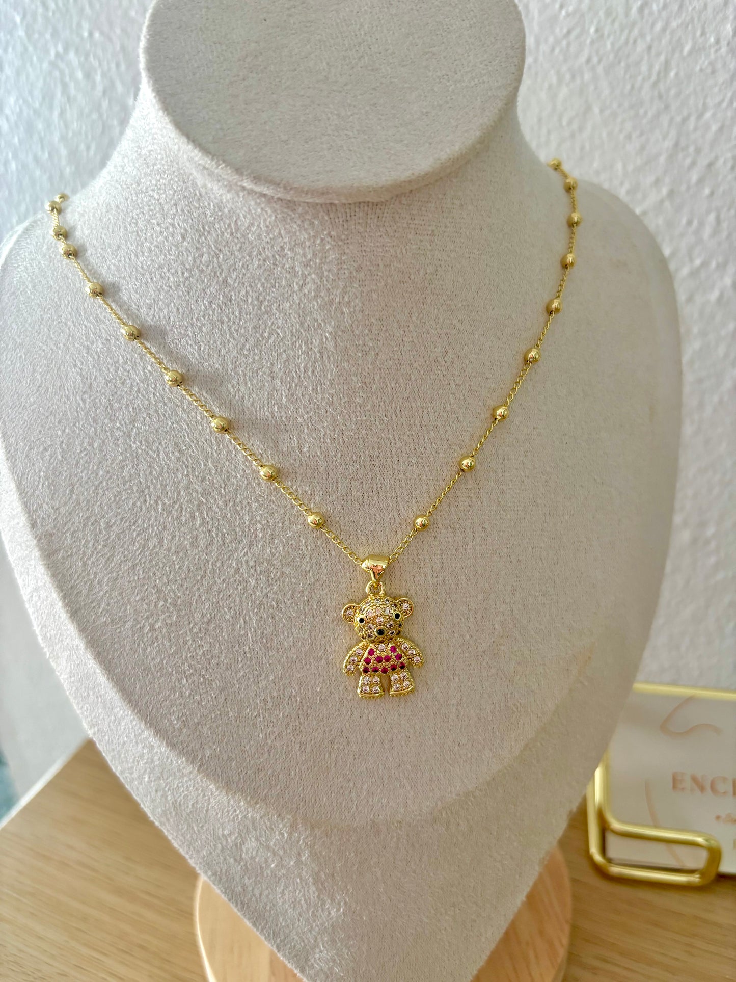 “Love Bear Necklace”