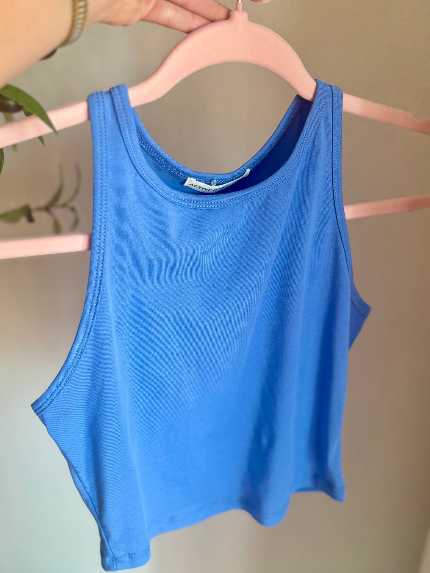 “Basic Blue Top”
